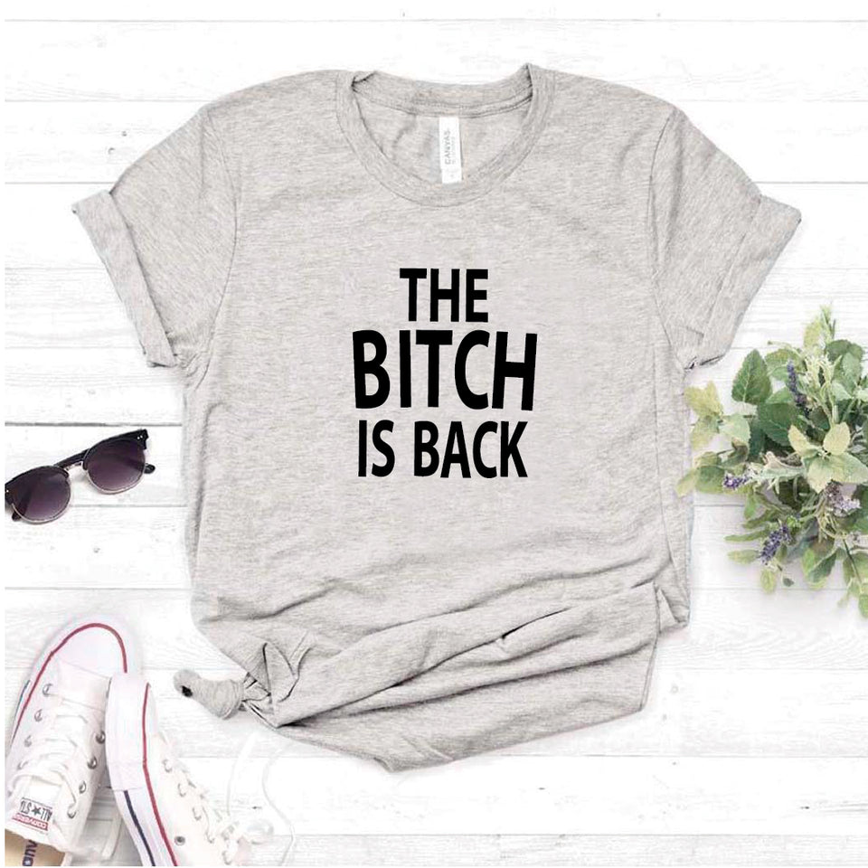 Camisa estampada tipo T- shirt The Bitch is Back