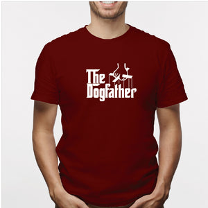 Camisa estampada para hombre  tipo T-shirt The DogFather