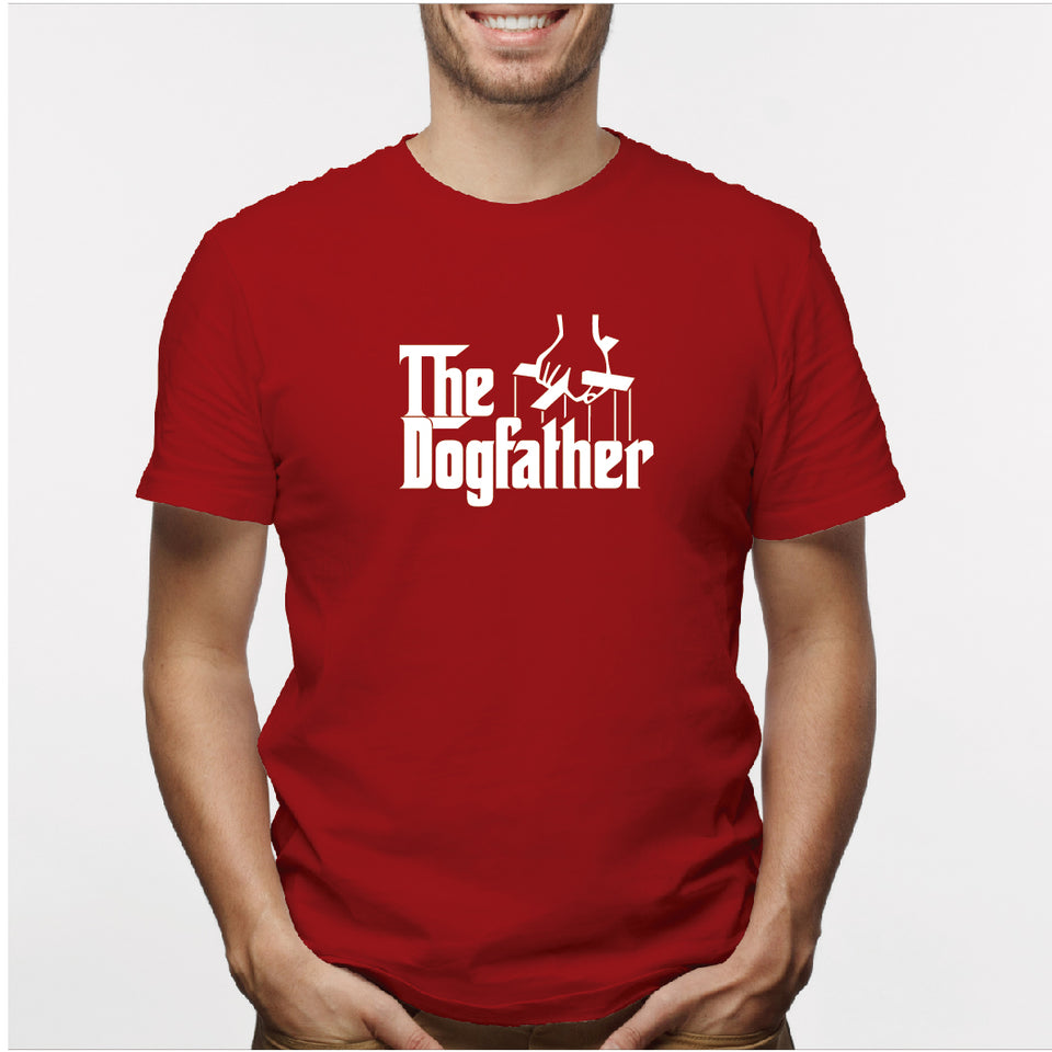 Camisa estampada para hombre  tipo T-shirt The DogFather