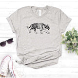 Camisa estampada tipo T- shirt Tigre Caminando