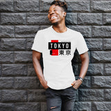 Camisa estampada para hombre tipo T-Shirt TOKIO JAPAN