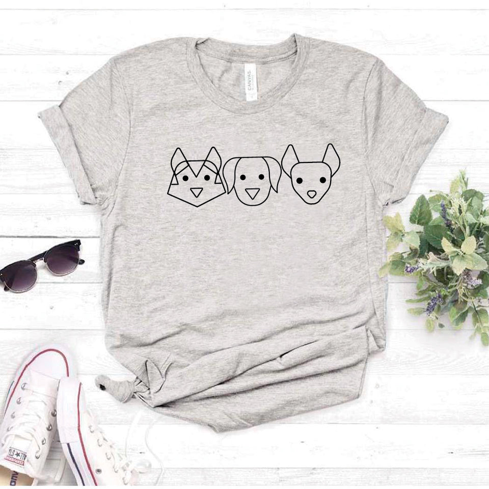 Camisa estampada tipo T- shirt Trio de Perros 2