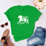 Camisa estampada tipo T- shirt Wild And Free