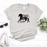 Camisa estampada tipo T- shirt Wild And Free