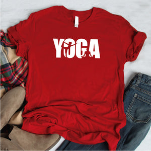 Camisa estampada tipo T- shirt Yoga