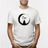 Camisa estampada para hombre  tipo T-shirt Zen buda