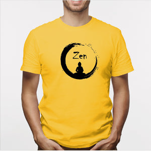 Camisa estampada para hombre  tipo T-shirt Zen buda