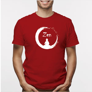 Camisa estampada para hombre  tipo T-shirt Zen buda